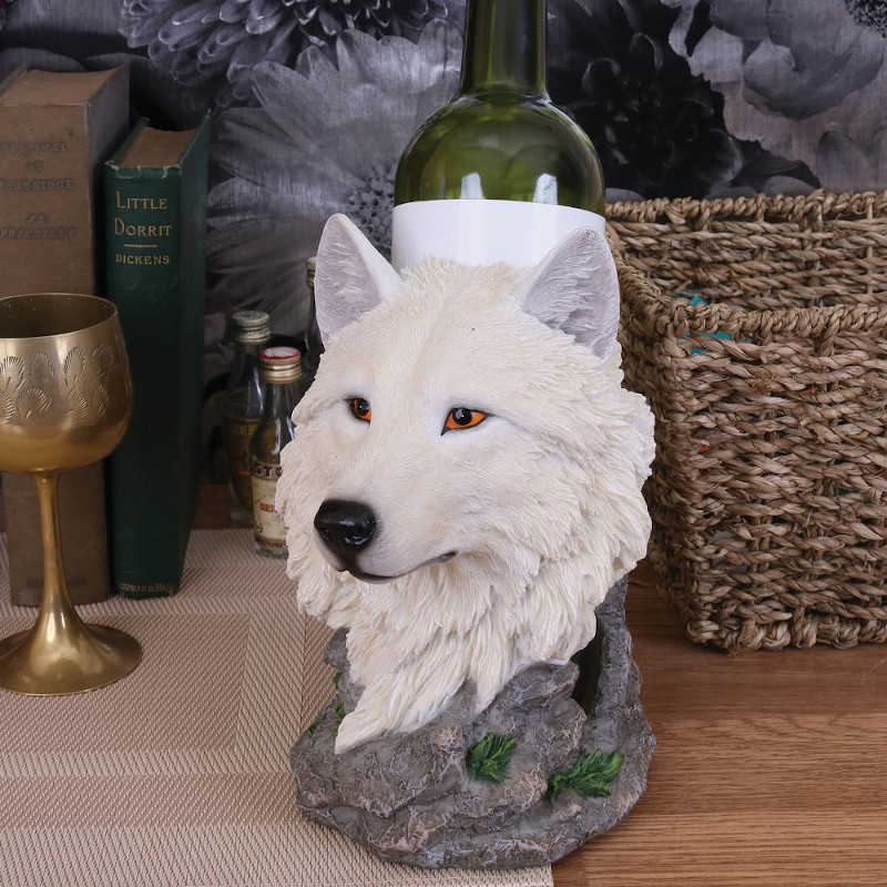 Snow Guide Wolf Bottle Holder - Cassie's Gifts and Designs